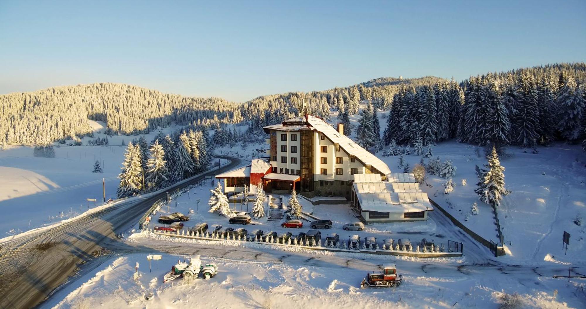 Hotel Coop Rozhen Pamporovo Exteriér fotografie